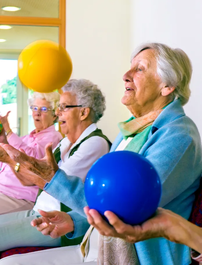 Ergotherapie Leipzig Gruppentherapie | Bewegungstherapie Senioren